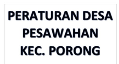 Perdes Realisasi APBDes TA 2025